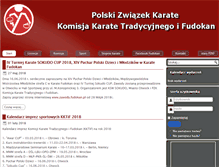 Tablet Screenshot of fudokan.pl